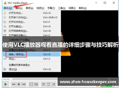 使用VLC播放器观看直播的详细步骤与技巧解析